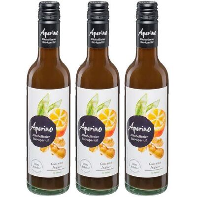 Aperino Bio-Aperitif alk.fr.Curcuma-Ingwer Salus 3x370 ml Flüssigkeit Aperino Bio-Aperitif alk.fr.Curcuma-Ingwer Salus 3x370 ml Flüssigkeit