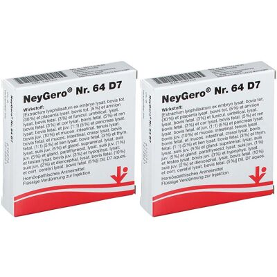 vitOrgan Neygero Nr.64 D 7 Ampullen Doppelpack 2x5x2 ml vitOrgan Neygero Nr.64 D 7 Ampullen Doppelpack 2x5x2 ml