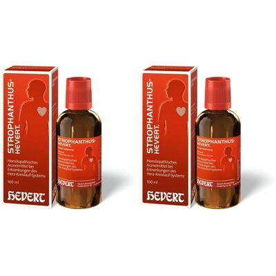 Strophanthus Hevert Tropfen x2 2x100 ml Strophanthus Hevert Tropfen x2 2x100 ml