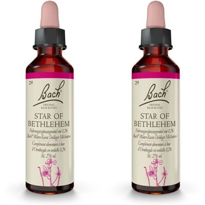 Bachblüten Star of Bethlehem Tropfen x2 2x20 ml Bachblüten Star of Bethlehem Tropfen x2 2x20 ml