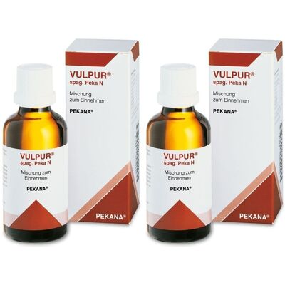 PEKANA Vulpur spag.Peka N Tropfen x2 2x50 ml PEKANA Vulpur spag.Peka N Tropfen x2 2x50 ml