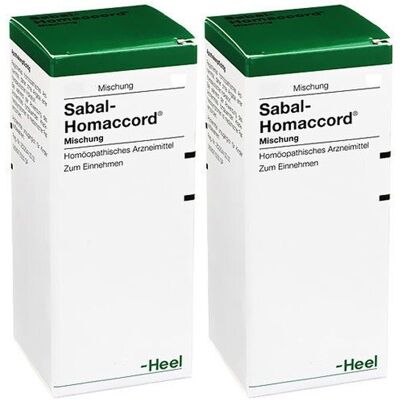 Heel Sabal Homaccord Tropfen 2x 2x30 ml Heel Sabal Homaccord Tropfen 2x 2x30 ml
