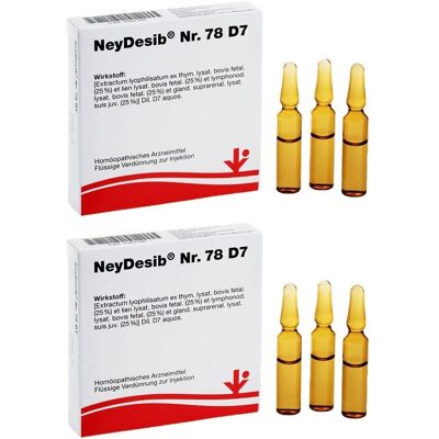 vitOrgan Neydesib Nr.78 D 7 Ampullen 2x 2x5x2 ml vitOrgan Neydesib Nr.78 D 7 Ampullen 2x 2x5x2 ml