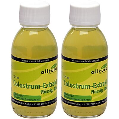 allcura Colostrum Extrakt flüssig Bio 2x 2x125 ml Flüssigkeit allcura Colostrum Extrakt flüssig Bio 2x 2x125 ml Flüssigkeit