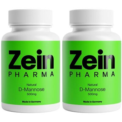 ZeinPharma Natural D-Mannose 500 mg Kapseln 2x 2x160 St ZeinPharma Natural D-Mannose 500 mg Kapseln 2x 2x160 St