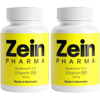 ZeinPharma P-5-P 40 mg Kapseln 2x 2x60 St ZeinPharma P-5-P 40 mg Kapseln 2x 2x60 St