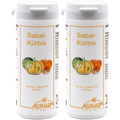 ALLPHARM Sabal Kürbis Kapseln 2x 2x100 St ALLPHARM Sabal Kürbis Kapseln 2x 2x100 St