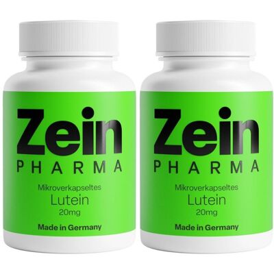 ZeinPharma Lutein 20 mg Kapseln mikroverkapselt 2x 2x60 St ZeinPharma Lutein 20 mg Kapseln mikroverkapselt 2x 2x60 St