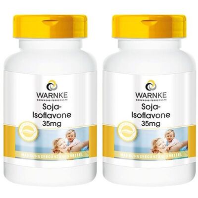 WARNKE Soja Isoflavone 35 mg Kapseln 2x 2x100 St WARNKE Soja Isoflavone 35 mg Kapseln 2x 2x100 St