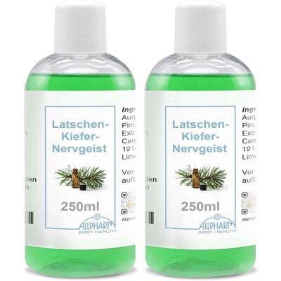ALLPHARM Latschenkiefer Nervgeist 2x 2x250 ml Flüssigkeit ALLPHARM Latschenkiefer Nervgeist 2x 2x250 ml Flüssigkeit