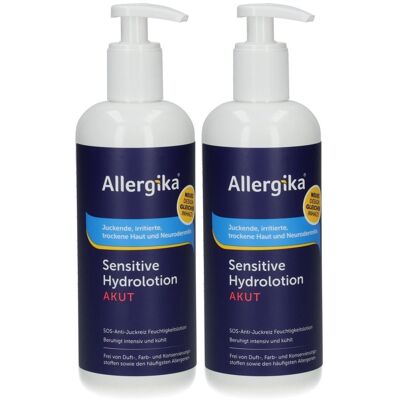 Allergika Hydrolotio sensitive 2x 2x500 ml Flaschen Allergika Hydrolotio sensitive 2x 2x500 ml Flaschen