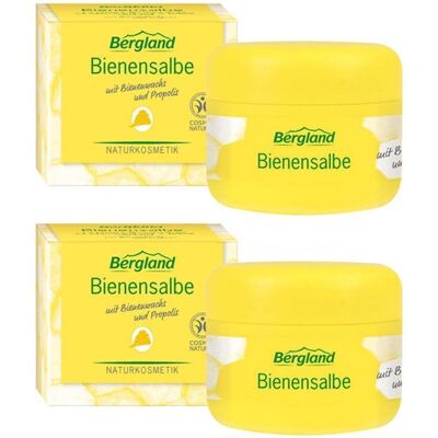 Bergland Bienensalbe Bdih x2 2x30 ml Salbe Bergland Bienensalbe Bdih x2 2x30 ml Salbe