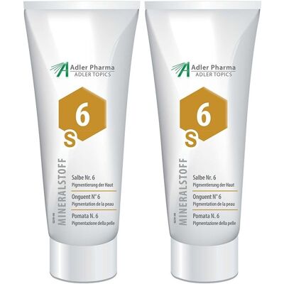 Adler Mineralstoffsalbe NR 6 x2 2x200 ml Salbe Adler Mineralstoffsalbe NR 6 x2 2x200 ml Salbe