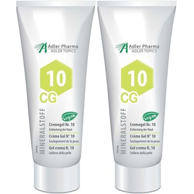 Adler Mineralstoff Cremegel Nr10 x2 2x200 ml Creme Adler Mineralstoff Cremegel Nr10 x2 2x200 ml Creme