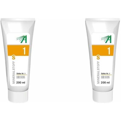 Adler Mineralstoffsalbe NR 1 x2 2x200 ml Salbe Adler Mineralstoffsalbe NR 1 x2 2x200 ml Salbe