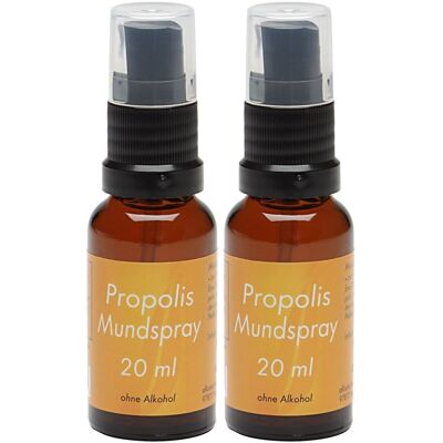 allcura Propolis Mundspray x2 2x20 ml Spray allcura Propolis Mundspray x2 2x20 ml Spray