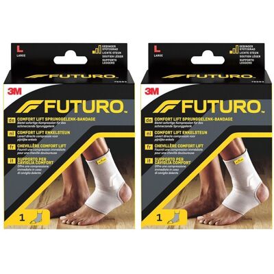 3M Futuro Comfort Sprungban L x2 2x1 St Bandage(s) 3M Futuro Comfort Sprungban L x2 2x1 St Bandage(s)