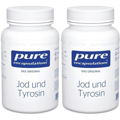 Pure Encap JOD UND Tyrosin x2 2x60 St Kapseln Pure Encap JOD UND Tyrosin x2 2x60 St Kapseln
