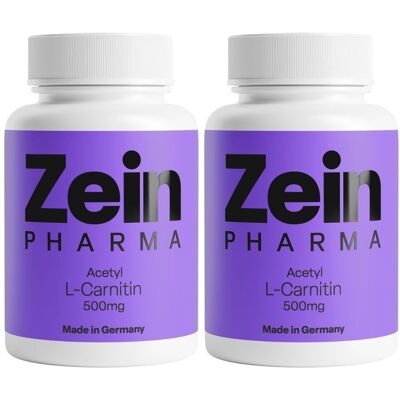 ZeinPharma Acetyl L Carnitin x2 2x60 St Kapseln ZeinPharma Acetyl L Carnitin x2 2x60 St Kapseln