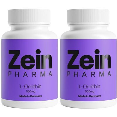 ZeinPharma L Ornithin x2 2x120 St Kapseln ZeinPharma L Ornithin x2 2x120 St Kapseln