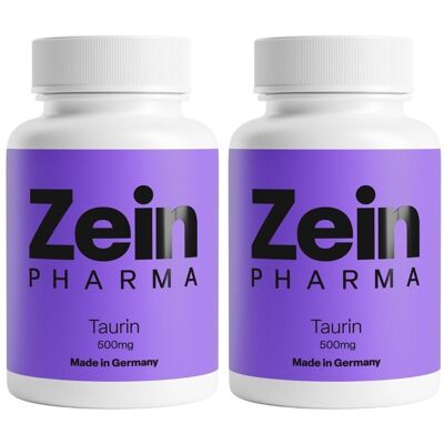 ZeinPharma Taurin 500 MG x2 2x120 St Kapseln ZeinPharma Taurin 500 MG x2 2x120 St Kapseln