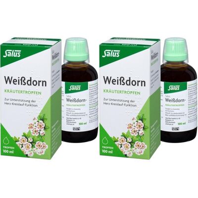 Weissdorn Kräutertropfen Salus 2x 2x100 ml Flüssigkeit Weissdorn Kräutertropfen Salus 2x 2x100 ml Flüssigkeit