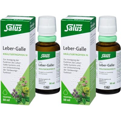 Leber Galle Kräutertropfen N Salus 2x 2x50 ml Flüssigkeit Leber Galle Kräutertropfen N Salus 2x 2x50 ml Flüssigkeit