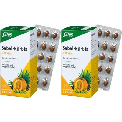 Sabal Kürbis Kapseln Salus 2x 2x90 St Weichkapseln Sabal Kürbis Kapseln Salus 2x 2x90 St Weichkapseln