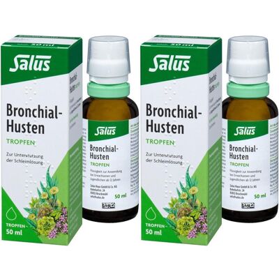 BRONCHIAL-HUSTEN-Tropfen Salus 2x 2x50 ml Flüssigkeit BRONCHIAL-HUSTEN-Tropfen Salus 2x 2x50 ml Flüssigkeit
