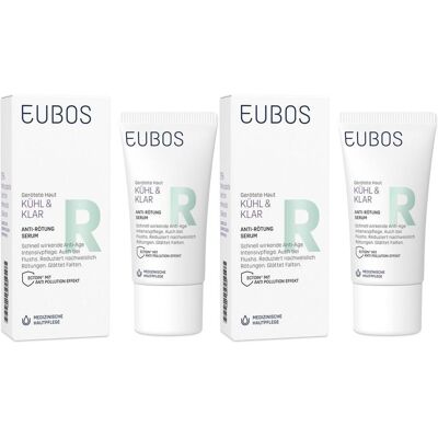 Eubos Kühl & Klar Anti-Rötung Serum 2x 2x30 ml Konzentrat Eubos Kühl & Klar Anti-Rötung Serum 2x 2x30 ml Konzentrat