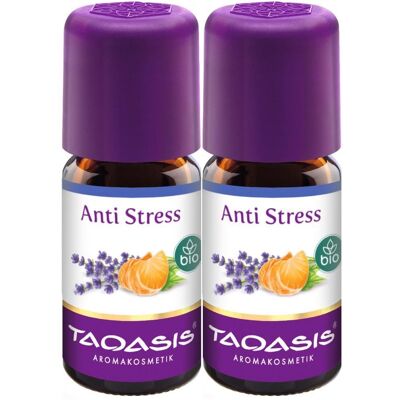 TAOASIS Anti-Stress Bio ätherisches Öl 2x 2x5 ml Ätherisches TAOASIS Anti-Stress Bio ätherisches Öl 2x 2x5 ml Ätherisches