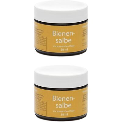 allcura Bienensalbe mit Propolis und Myrrhe 2x 2x50 ml Salbe allcura Bienensalbe mit Propolis und Myrrhe 2x 2x50 ml Salbe
