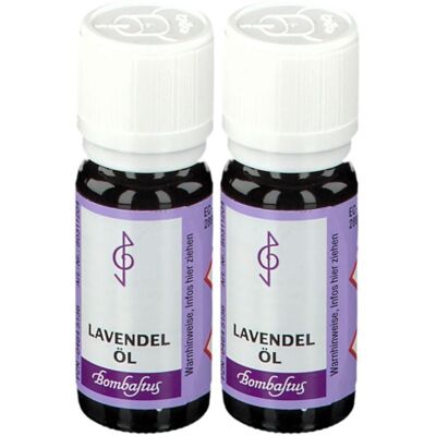 Bombastus Lavendel ÖL 2x 2x10 ml Ätherisches Öl Bombastus Lavendel ÖL 2x 2x10 ml Ätherisches Öl
