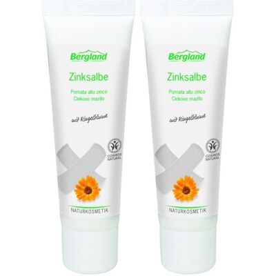 Bergland Zinksalbe 2x 2x50 ml Salbe Bergland Zinksalbe 2x 2x50 ml Salbe