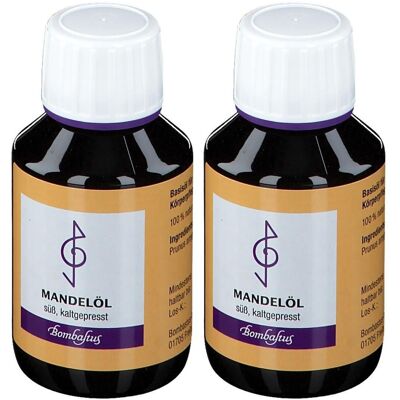Bombastus Mandelöl kaltgepresst 2x 2x100 ml Öl Bombastus Mandelöl kaltgepresst 2x 2x100 ml Öl