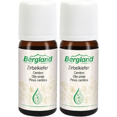 Bergland Zirbelkiefer ÖL 2x 2x10 ml Ätherisches Öl Bergland Zirbelkiefer ÖL 2x 2x10 ml Ätherisches Öl