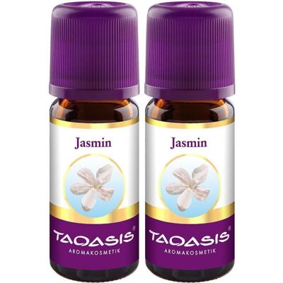 TAOASIS Jasmin ÖL 2% 2x 2x10 ml Ätherisches Öl TAOASIS Jasmin ÖL 2% 2x 2x10 ml Ätherisches Öl