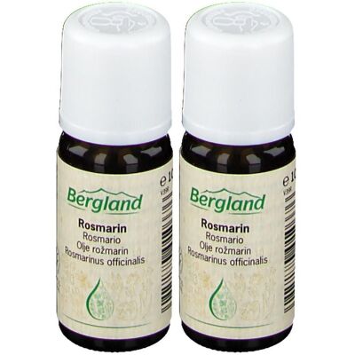 Bergland Rosmarin ÖL 2x 2x10 ml Ätherisches Öl Bergland Rosmarin ÖL 2x 2x10 ml Ätherisches Öl