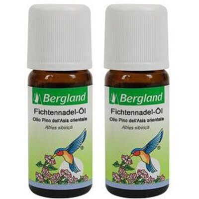 Bergland Fichtennadel ÖL etherisch 2x 2x10 ml Ätherisches Öl Bergland Fichtennadel ÖL etherisch 2x 2x10 ml Ätherisches Öl