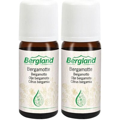 Bergland Bergamotte ÖL 2x 2x10 ml Ätherisches Öl Bergland Bergamotte ÖL 2x 2x10 ml Ätherisches Öl