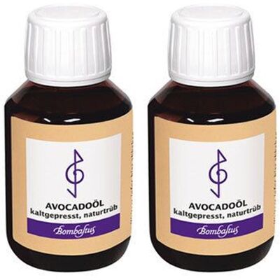 Bombastus Avocadoöl kaltgepresst naturtrüb 2x 2x100 ml Öl Bombastus Avocadoöl kaltgepresst naturtrüb 2x 2x100 ml Öl