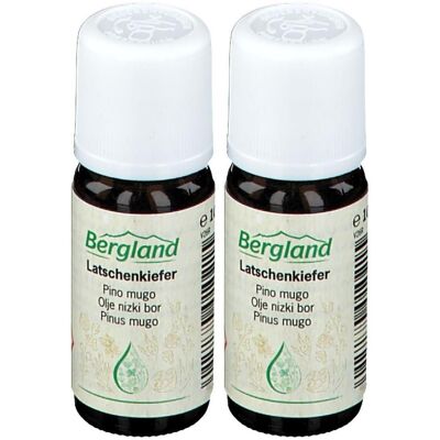 Bergland Latschenkiefernöl 2x 2x10 ml Ätherisches Öl Bergland Latschenkiefernöl 2x 2x10 ml Ätherisches Öl
