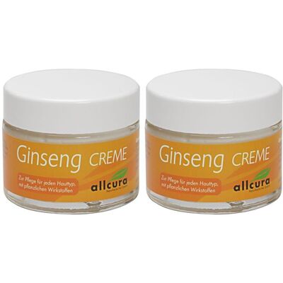 allcura Ginseng Creme 2x 2x50 ml allcura Ginseng Creme 2x 2x50 ml