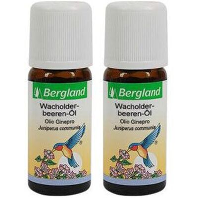 Bergland Wacholderbeeren Öl 2x 2x10 ml Ätherisches Bergland Wacholderbeeren Öl 2x 2x10 ml Ätherisches