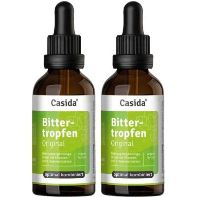 Casida Bitter-Tropfen Original 2x 2x50 ml Tropfen Casida Bitter-Tropfen Original 2x 2x50 ml Tropfen
