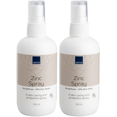 ABENA Zink Spray 10% 2x 2x100 ml ABENA Zink Spray 10% 2x 2x100 ml