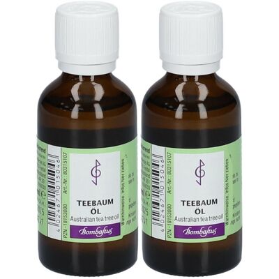 Teebaum ÖL Bombastus 2x 2x50 ml Ätherisches Öl Teebaum ÖL Bombastus 2x 2x50 ml Ätherisches Öl
