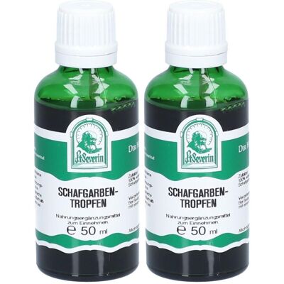 Severin Schafgarbentropfen 2x 2x50 ml Tropfen Severin Schafgarbentropfen 2x 2x50 ml Tropfen