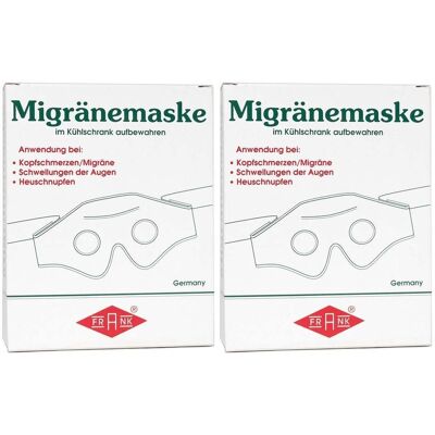 Migränemaske Frank 2x 2x1 St Migränemaske Frank 2x 2x1 St