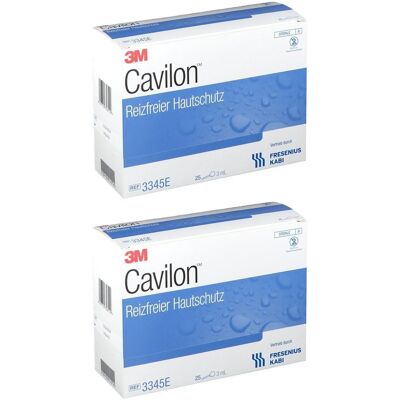Cavilon reizfreier Hautschutz FK 3ml Applik.3345E 2x 2x25x3 ml Flüssigkeit Cavilon reizfreier Hautschutz FK 3ml Applik.3345E 2x 2x25x3 ml Flüssigkeit